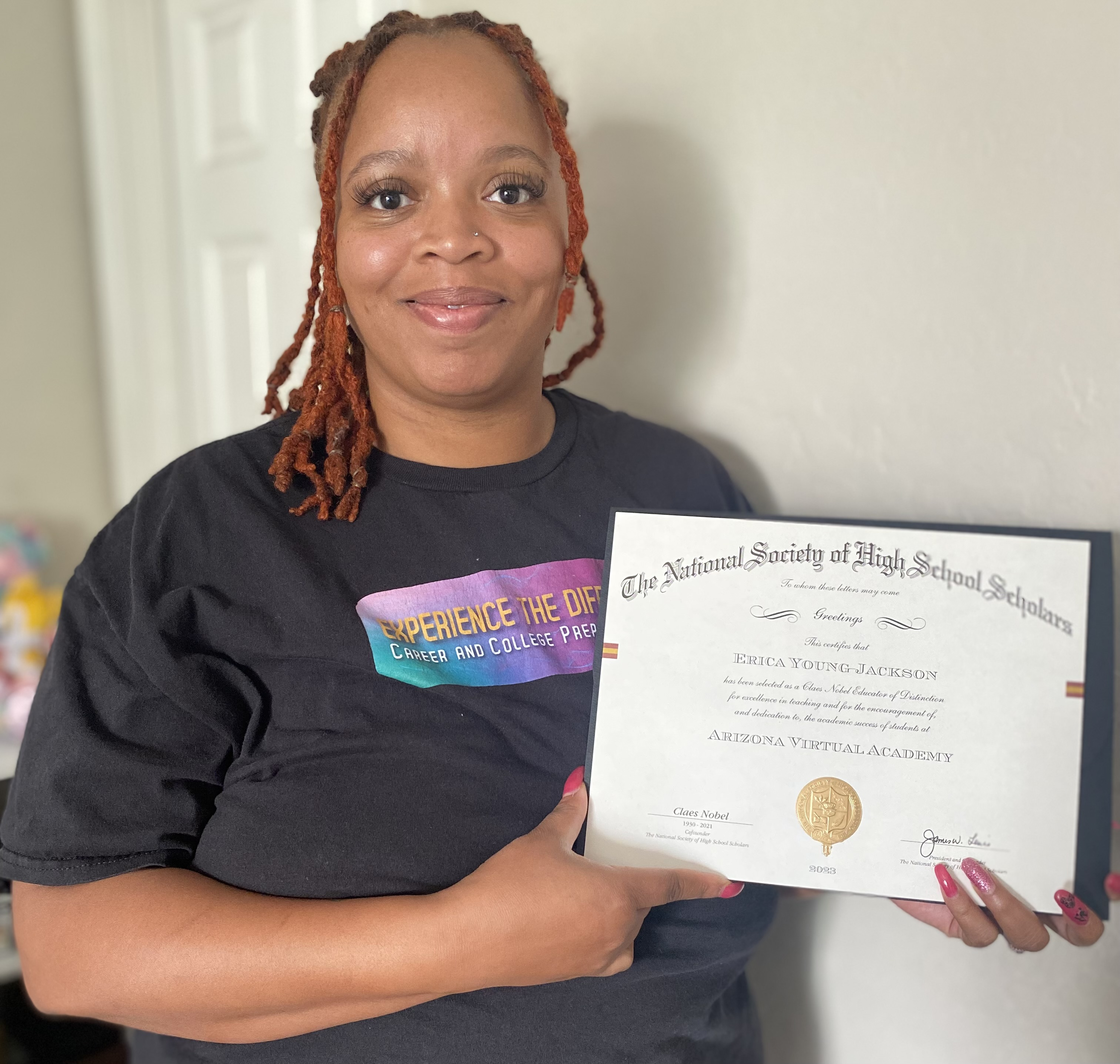 Stride Learning - Arizona Virtual Academy Educator Receives