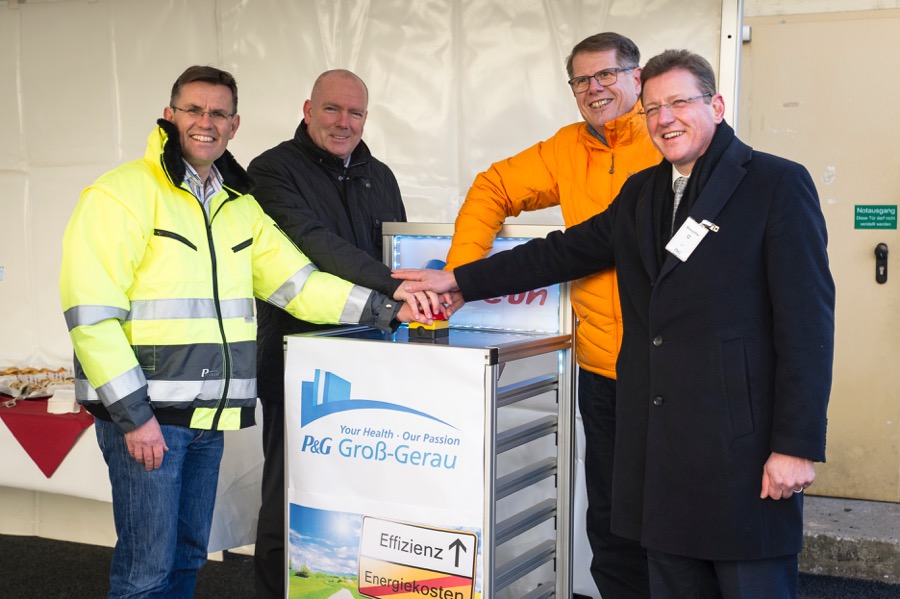 Hocheffiziente KWKAnlage bei Procter & Gamble in GroßGerau in Betrieb P&G Deutschland Hocheffiziente KWKAnlage bei Procter & Gamble in GroßGerau in Betrieb P&G Deutschland