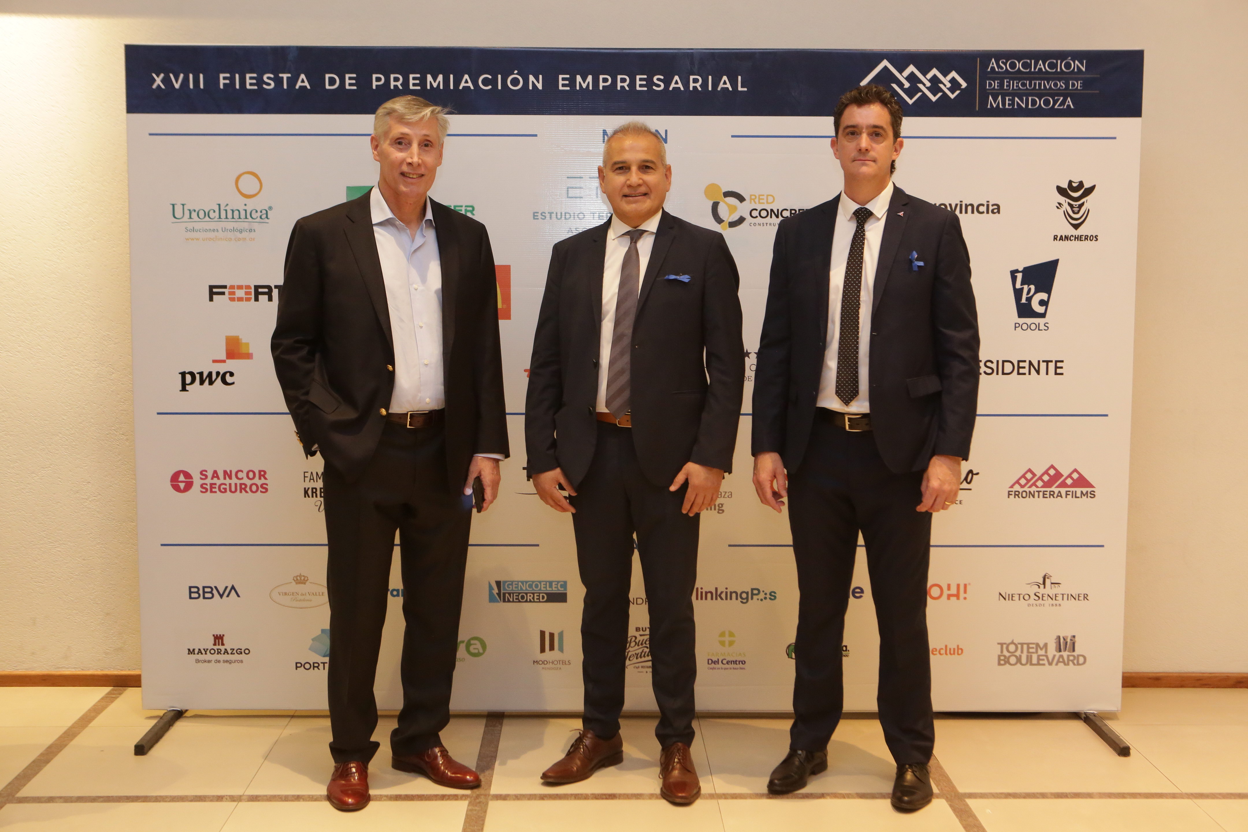 Three men in suits